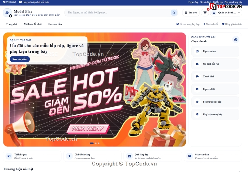 Đồ án,mô hình,web bán đồ chơi
